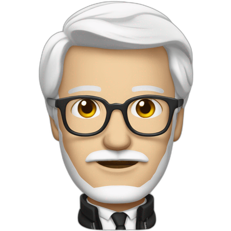 Karl Lagarfeld emoji