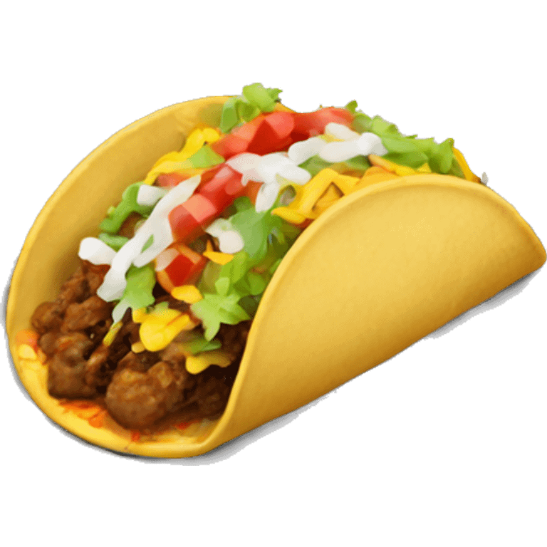 Street taco plate  emoji