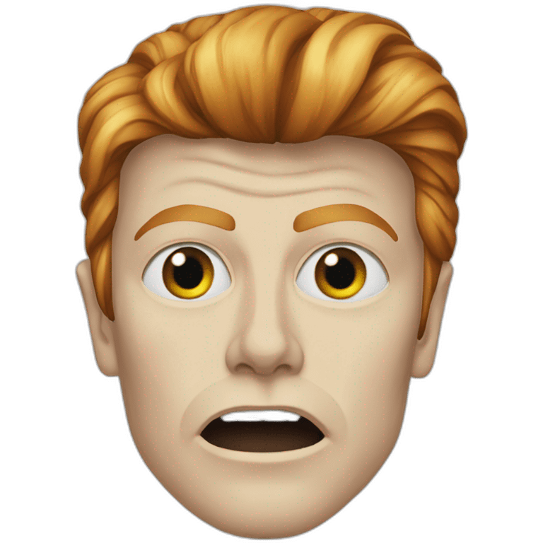 David Bowie clin d’oeil emoji