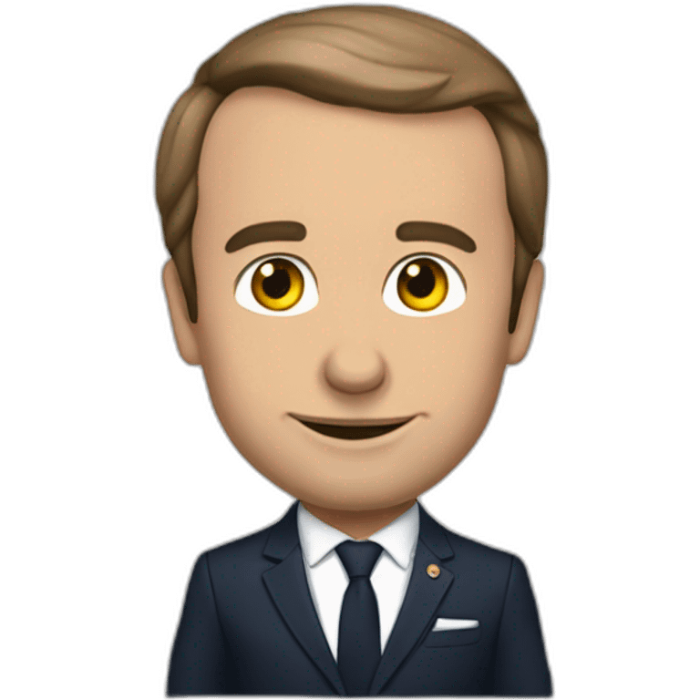 Macron qui fait quoiqoubeh emoji