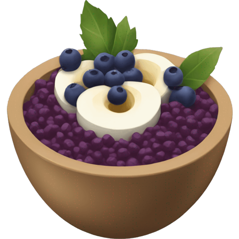 acai bowl emoji