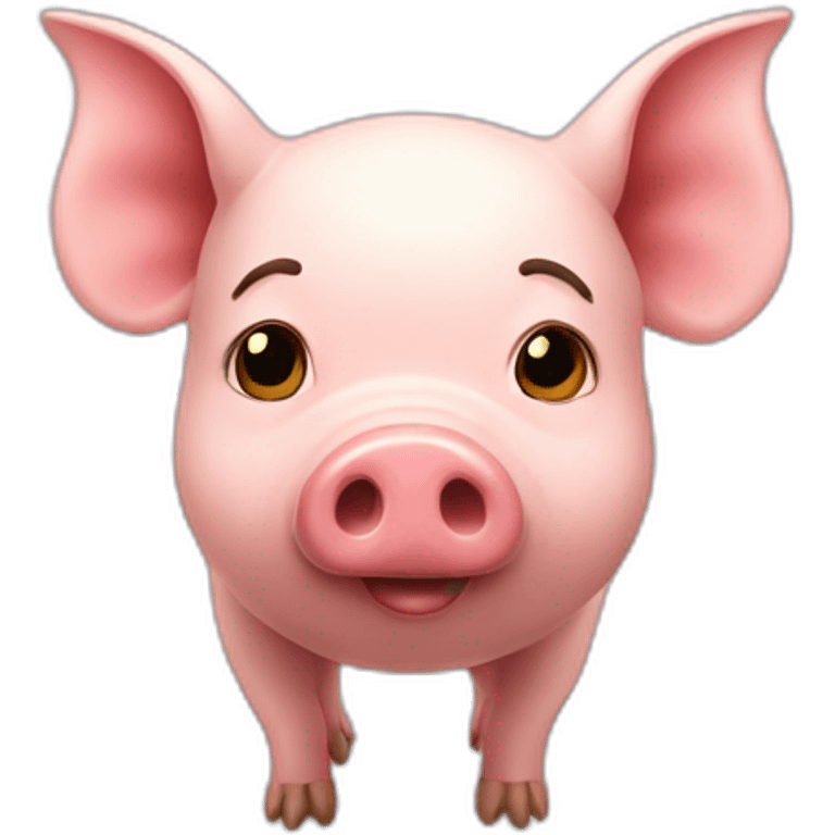 Fée cochon emoji