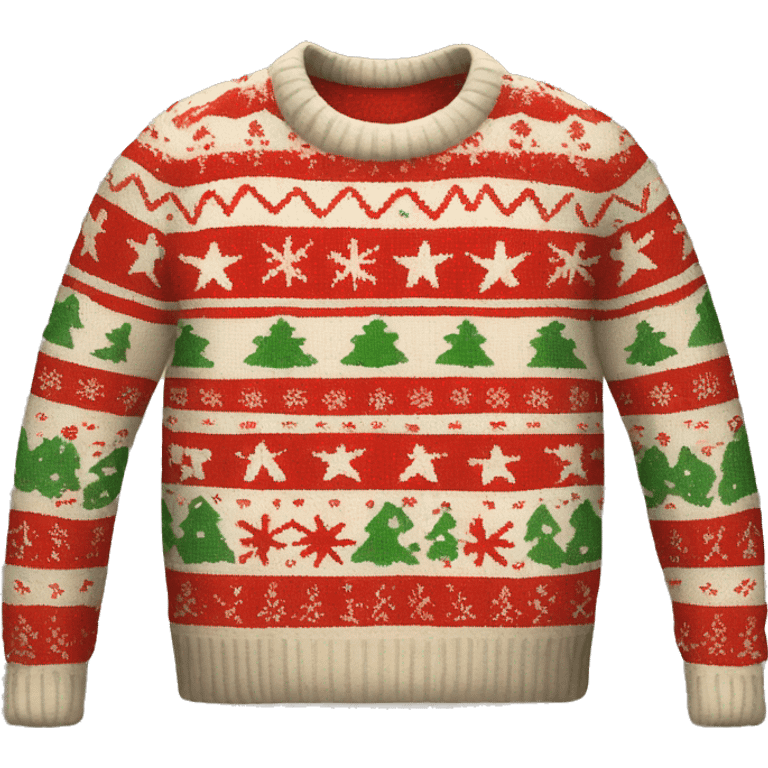 christmas sweater  emoji