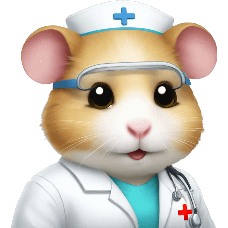 Nurse hamster  emoji