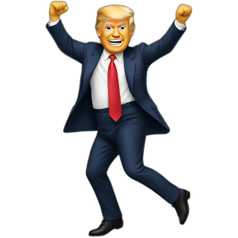 Trump dancing emoji