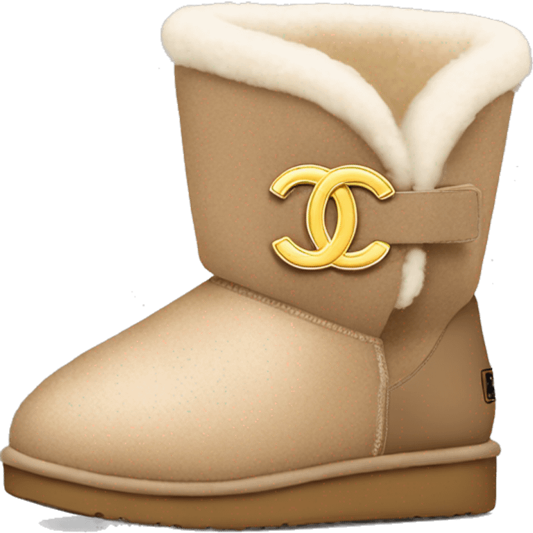 Chanel Ugg emoji