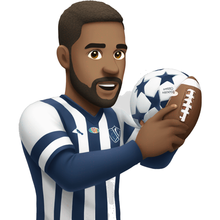 Champion league football  emoji