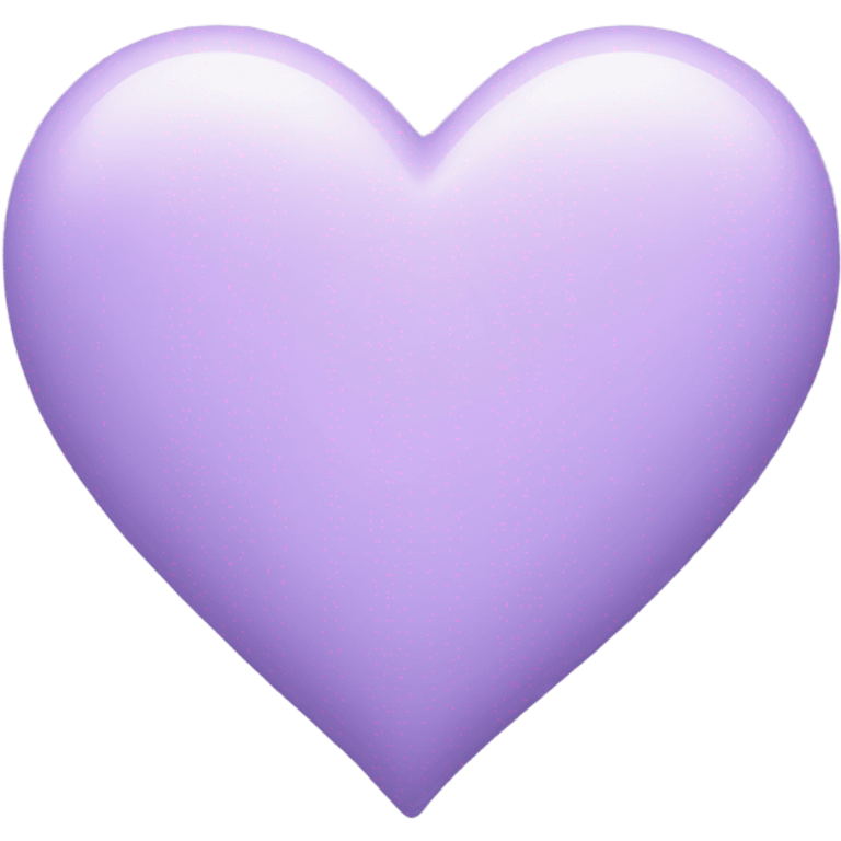 pastel purple heart emoji