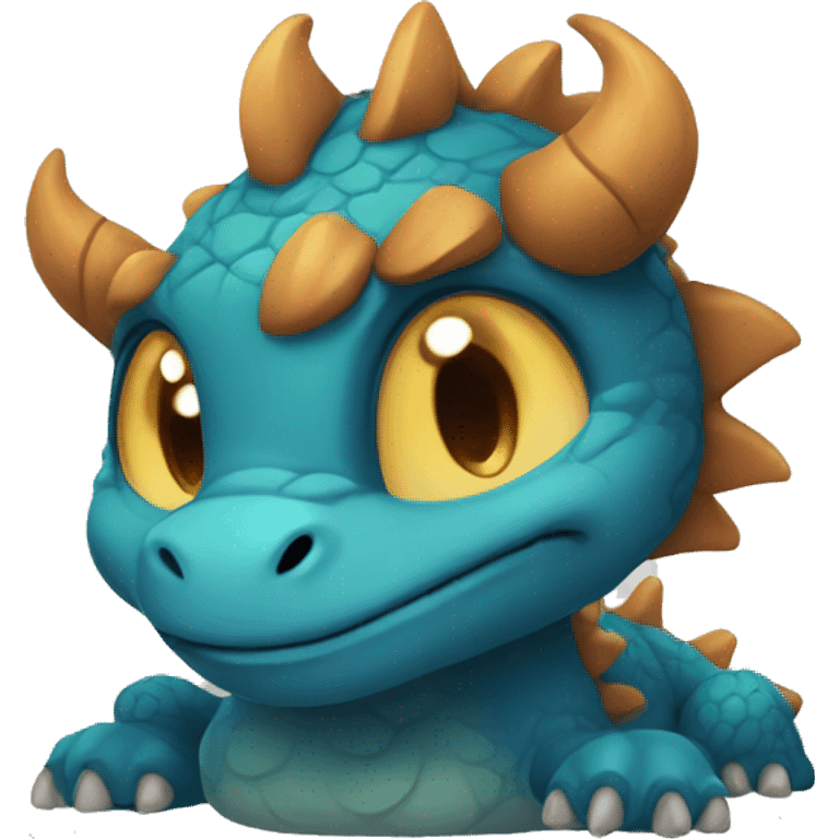 Cute dragom emoji