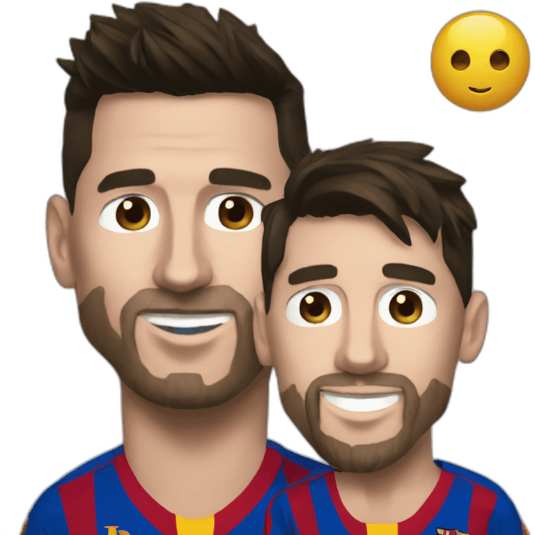 MESSI RONALDO emoji