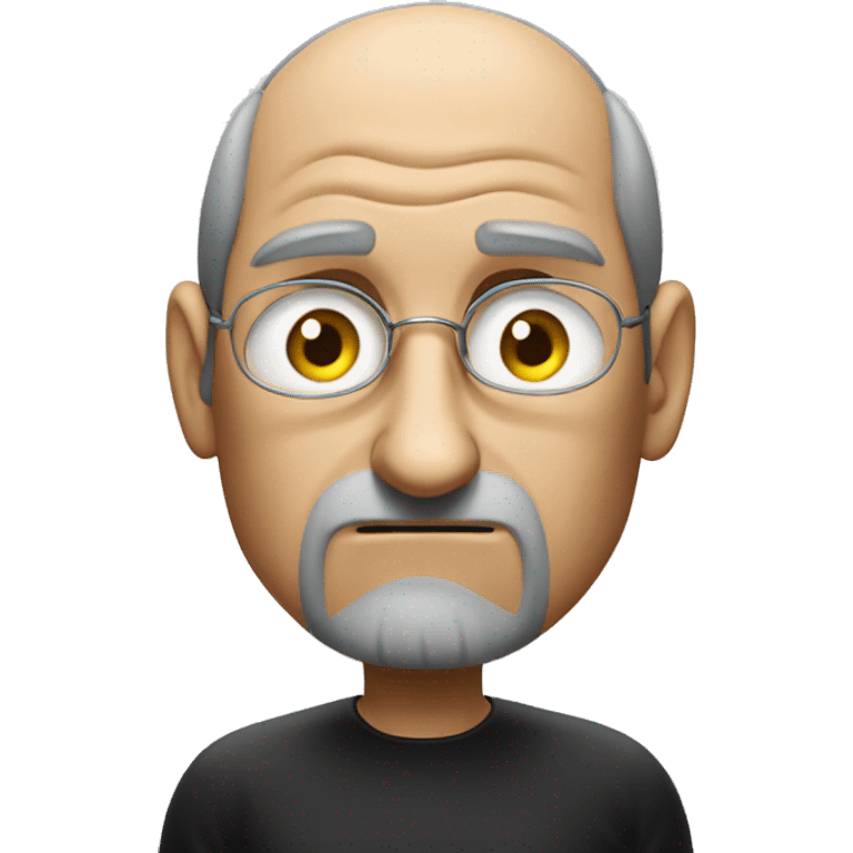 Steve jobs angry at Tim con emoji