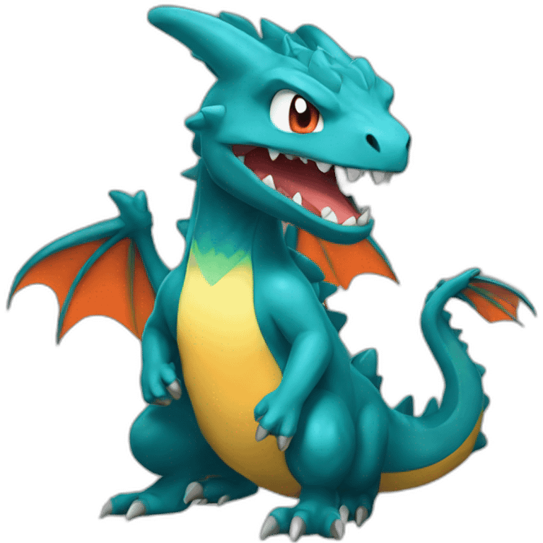 Dracaufeu pokémon emoji