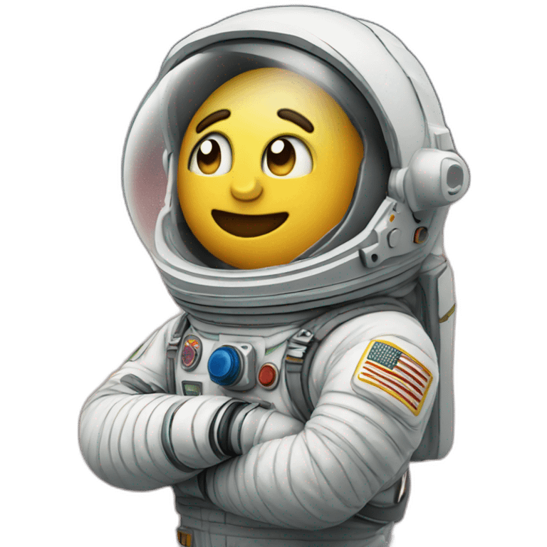 Astronaute sandwich emoji