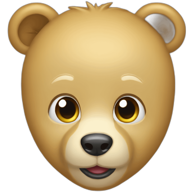 Oso cariñoso emoji