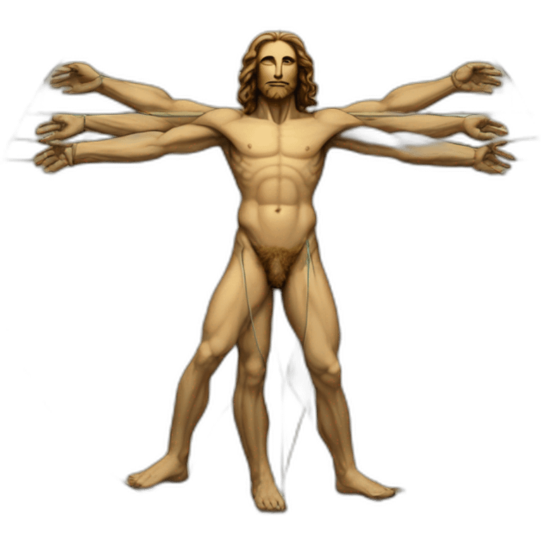 vitruvian man emoji