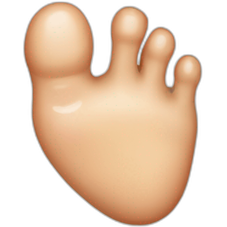 injured toe emoji