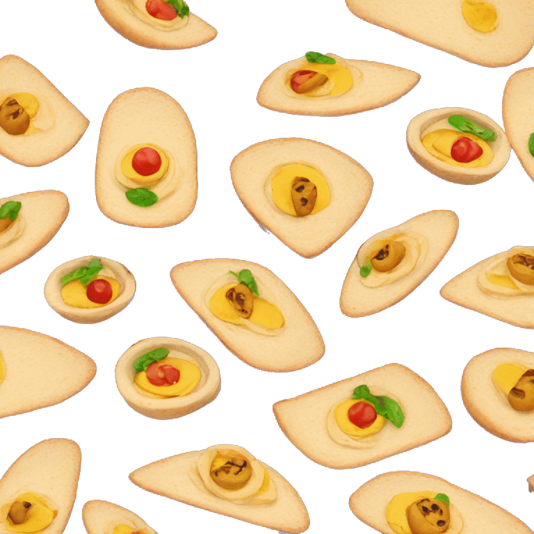 hummus in a plain pitta bread emoji