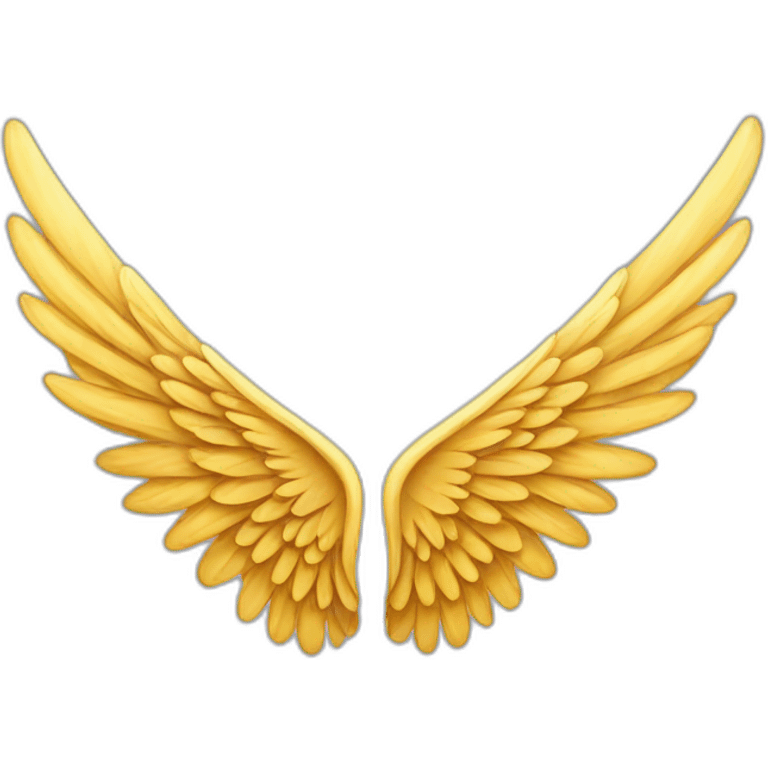 Two wings emoji