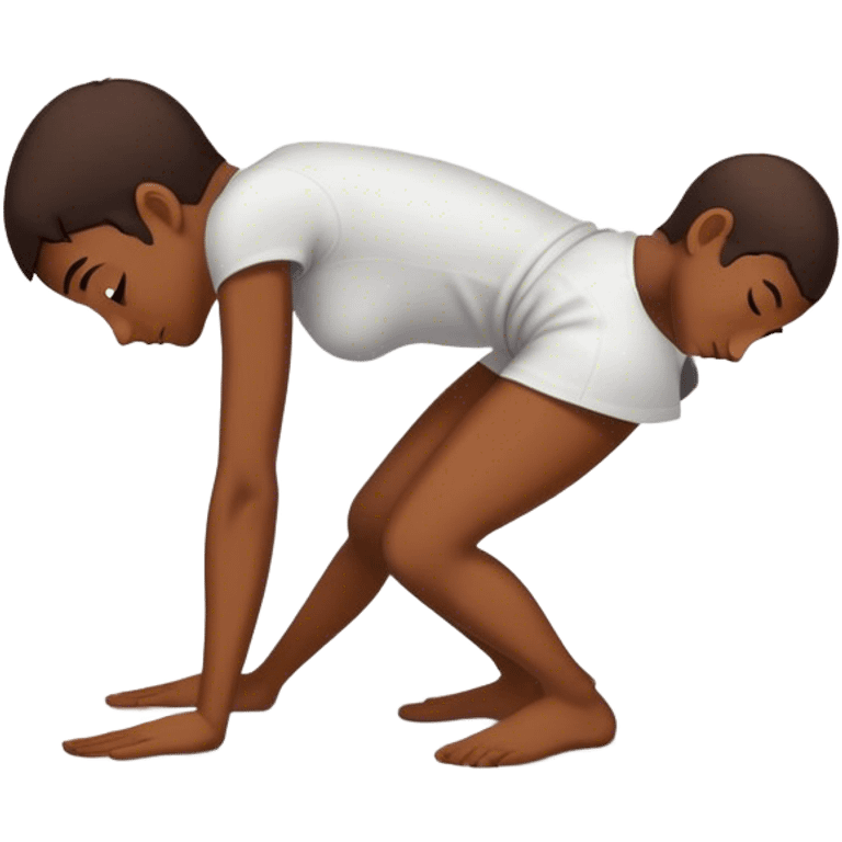 Emoji bending over  emoji