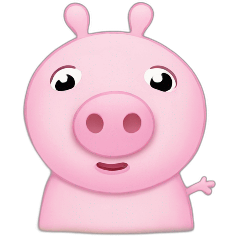 Peppa pig sad emoji