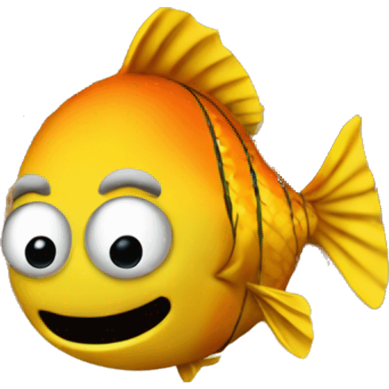 fish in the library reading bo emoji