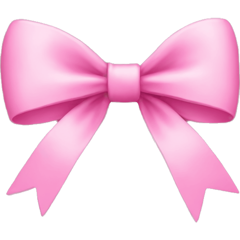 pink bow emoji