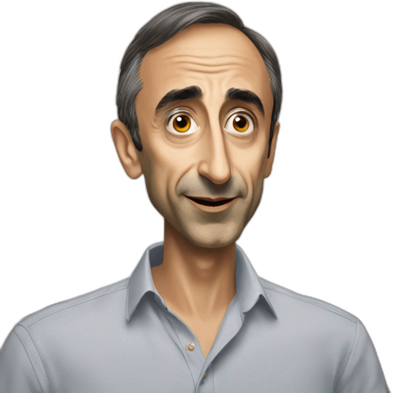 Éric zemmour saying "ohhhhh" emoji