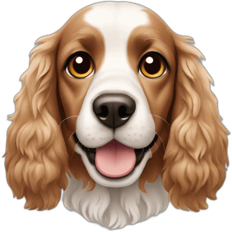 Dog spaniel emoji