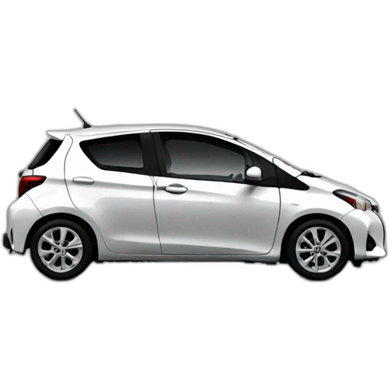 toyota yaris black emoji