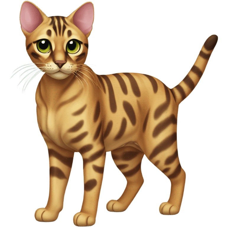 Bengal cat emoji