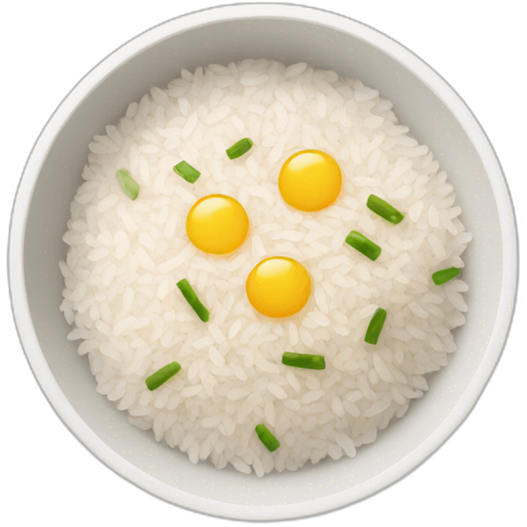 Bowl rice emoji