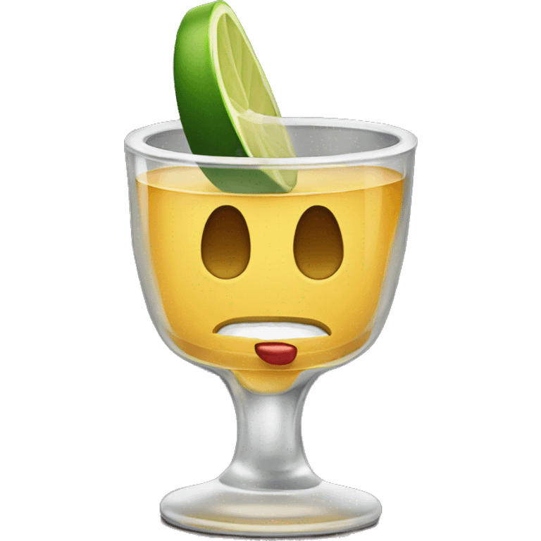 Tequila shot emoji