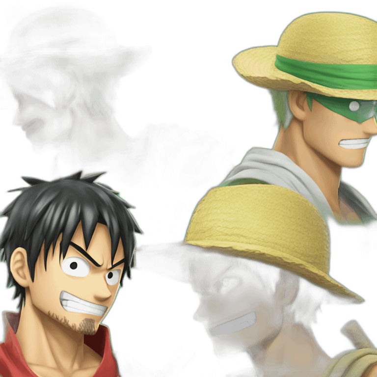 Luffy et zoro emoji