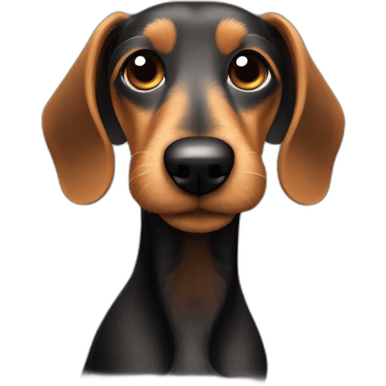 Terrier-dachshund-wire-hair-black-tan emoji