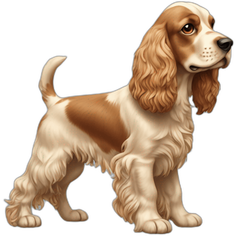 Dog-english-cocker-spaniel-full-height emoji