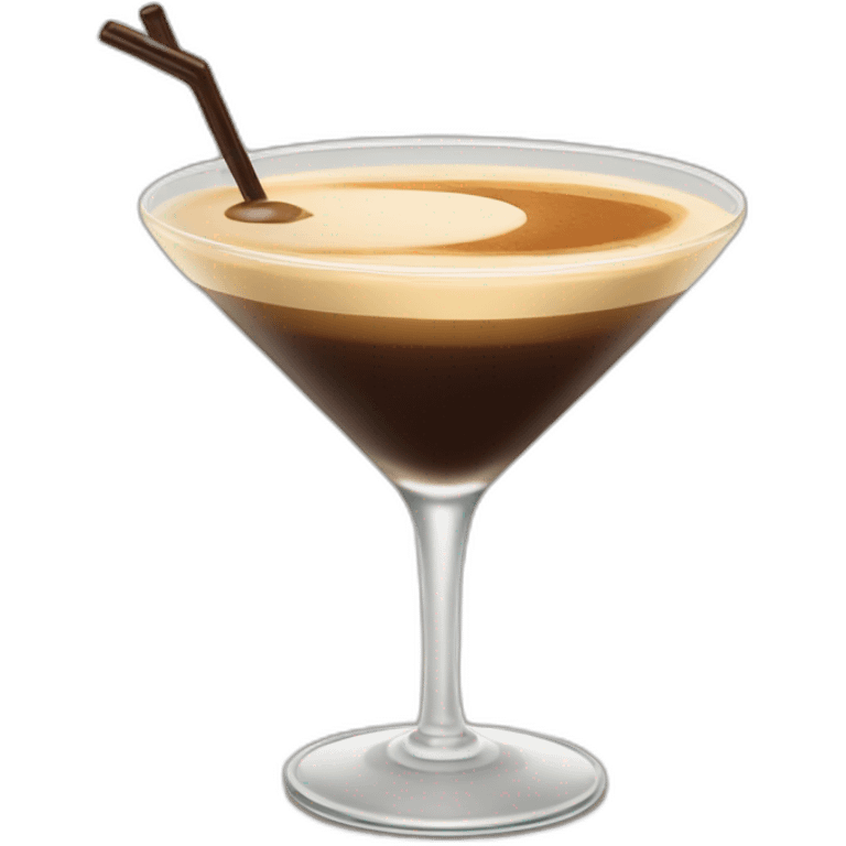 Two Espresso martini cocktail emoji