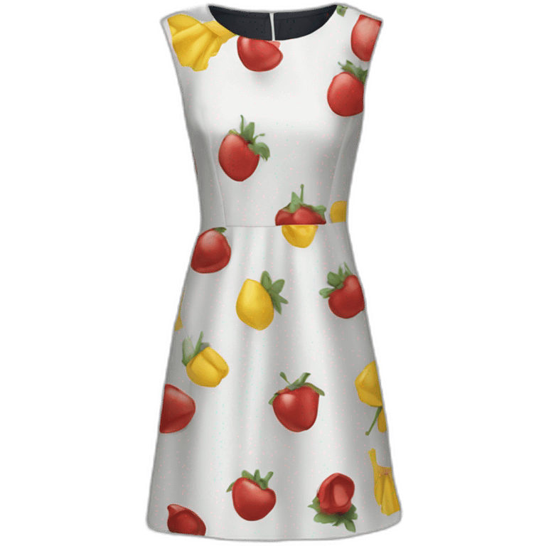 macron dress emoji