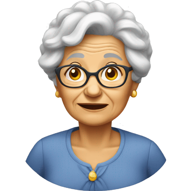 old fresh grandma emoji