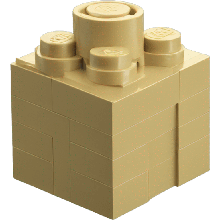 Lego block emoji