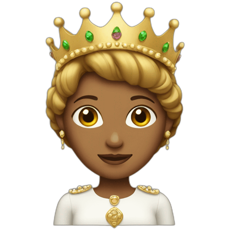 women with crowns emoji