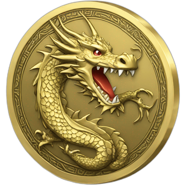 dragon coin emoji