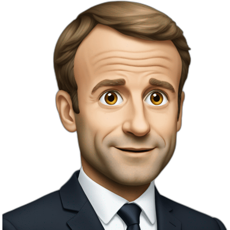 Emmanuel Macron emoji