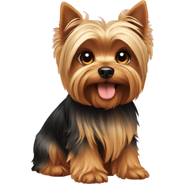 Yorkshire Terrier cute emoji