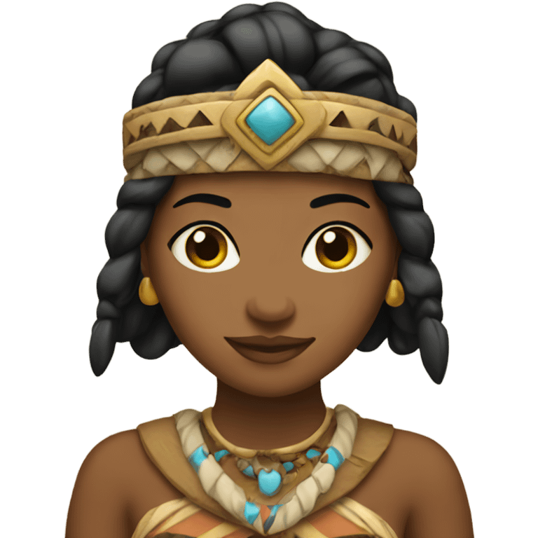 Native princess emoji