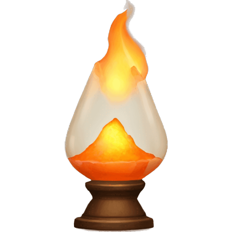 Salt lamp emoji