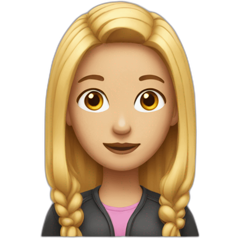 smart girl emoji