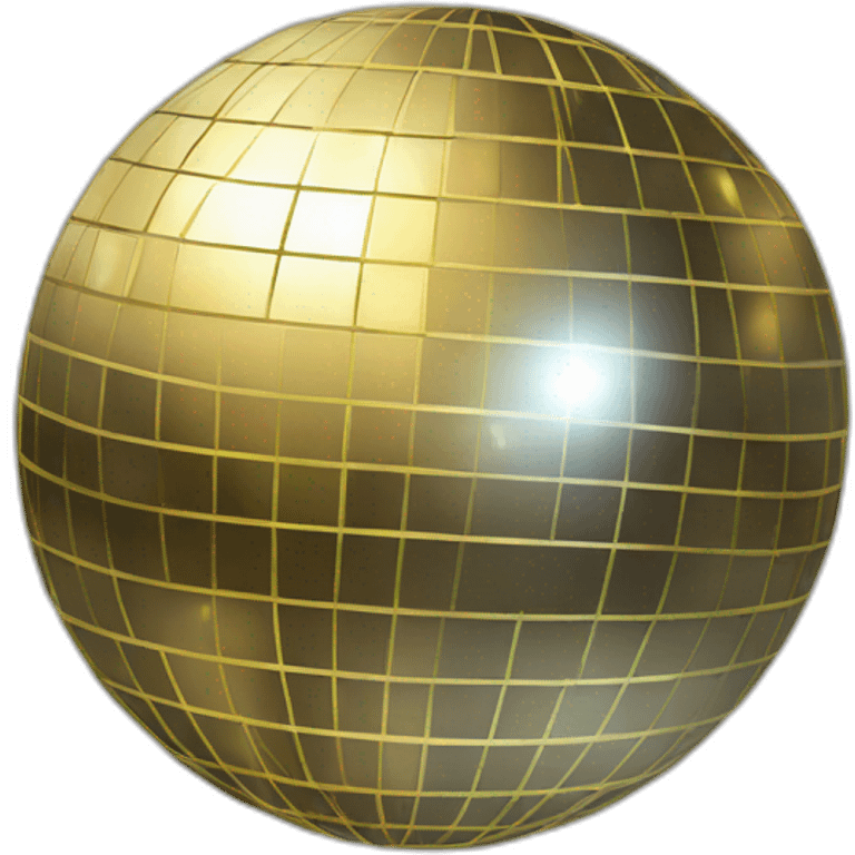 big shiny discoball emoji