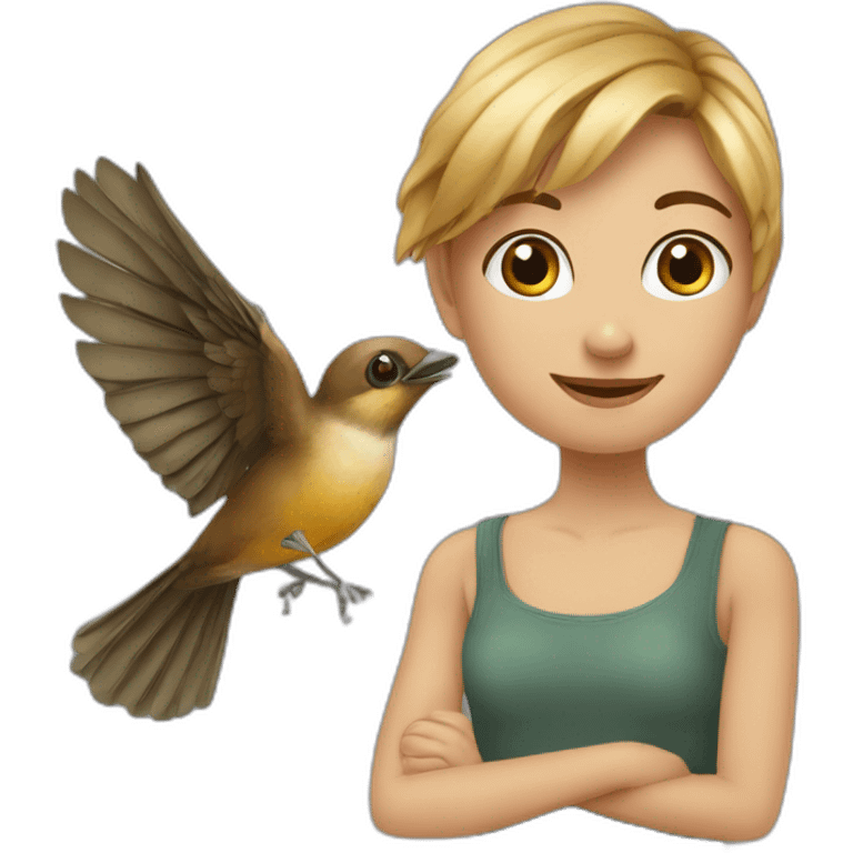 Meisje met taalontwikkelingsstoornis emoji