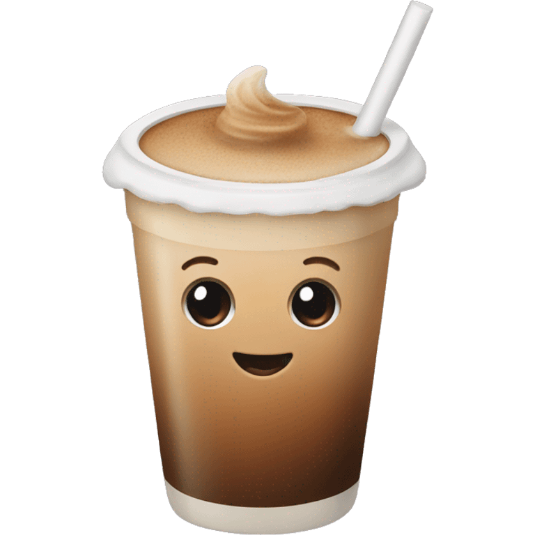 Ice coffee  emoji