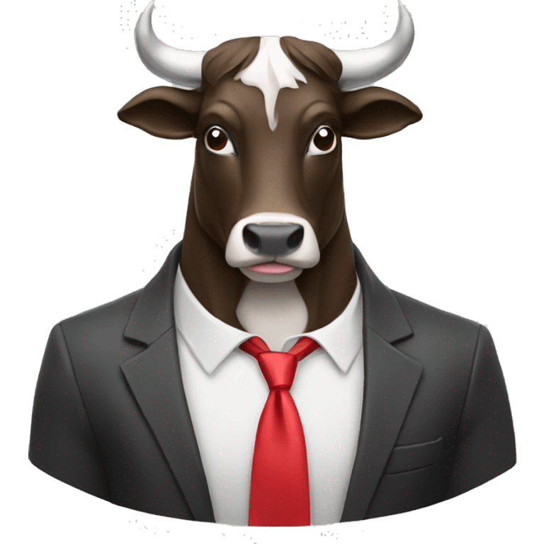 Crypto bull emoji